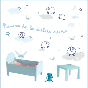 Decora la habitación infantil con los vinilos de Lili Pouce Decora la habitación infantil con los vinilos de Lili Pouce