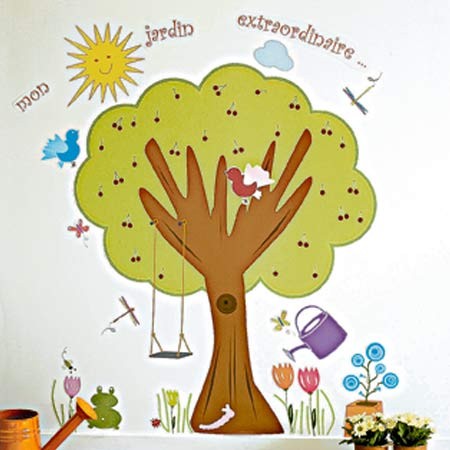 sticker arbol ¿Conoceis la tienda francesa Eveil & jeux?