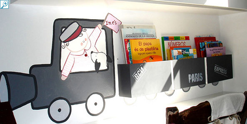 2230792214 4b3536a851 Murales infantiles de Estudio Stencil, sencillamente irresistibles