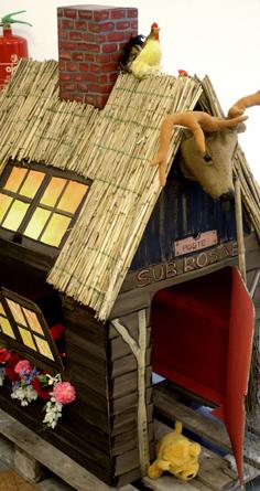 2274516580 56d9287c19 o Kidsonroof, casitas para jugar de cartón reciclado