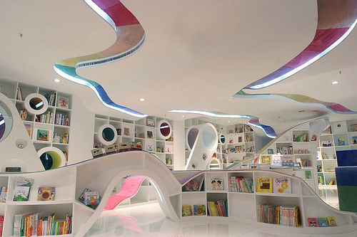 2312619988 f8e35ccea9 Espacios Cool para Niños: Librería Kids Republic en Beijing 