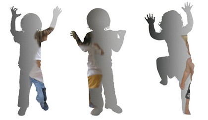 espejo-ninos espejo ninos Espejos para niños con forma de siluetas