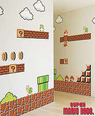 2807478067 0309a82a86 m Super Mario Bros en la pared de los chicos