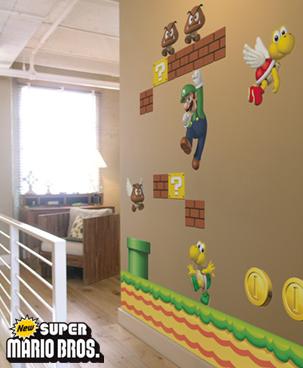 2807478223 680bb32f46 o Super Mario Bros en la pared de los chicos