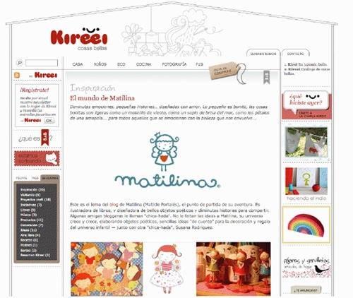 kireei kireei Nueva web: Kireei, cosas bellas