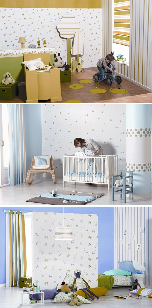 ambientes ambientes Nuevas ideas para decorar con papel pintado.