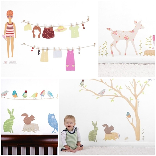 mae mae Descubriendo Etsy: Stickers de tela reutilizables y lavables.