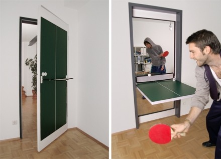 ping pong Las puertas también pueden ser divertidas