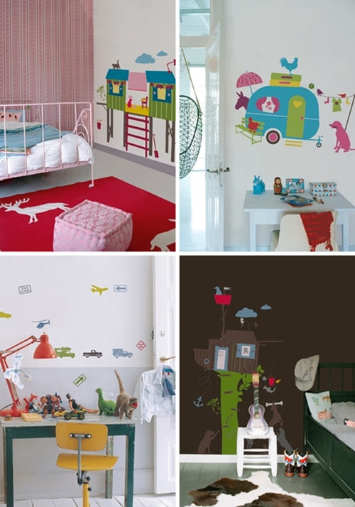 Kidslab Adhesivos de pared del laboratorio KidsLAB