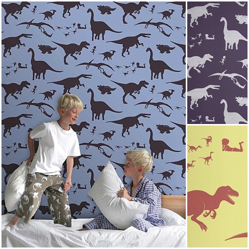 dinosaurios Dinosaurios para habitaciones de niños