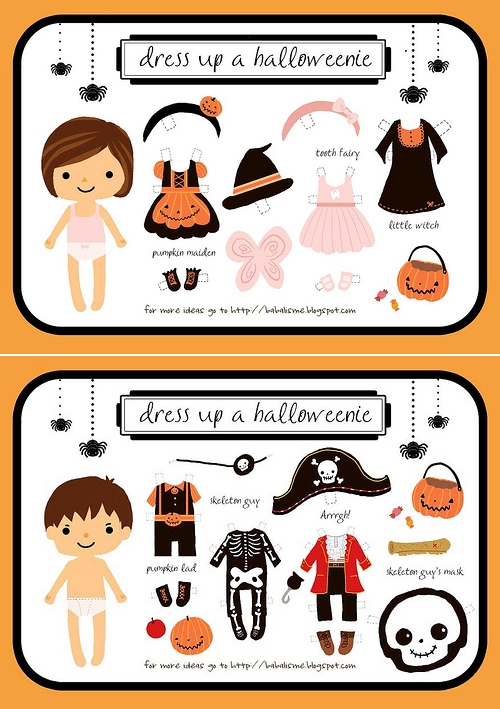 mariquitas mariquitas1 Mariquitas de Halloween para descargar gratis