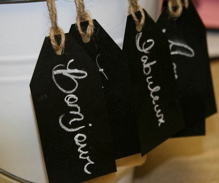 Etiquetas para Regalos. DecoPeques, decoración infantil ETIQUETAS PIZARRA Etiquetas para identificar los regalos