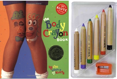 El libro de Body Crayon crayons El libro de Body Crayon
