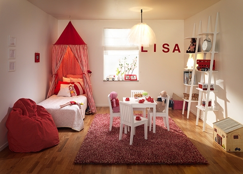 Ambientes que inspiran: habitaciones infantiles en rojo y blanco Ambientes que inspiran: habitaciones infantiles en rojo y blanco