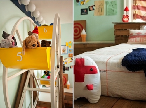 Una habitación infantil inspirada en en circo circo1 Una habitación infantil inspirada en en circo
