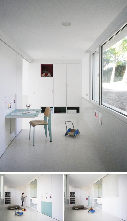 Habitación infantil convertible y polivalente proy2 Habitación infantil convertible y polivalente