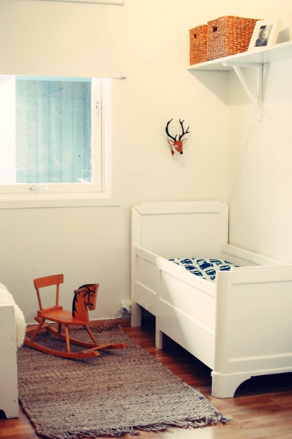 Decorar la habitación infantil en blanco habitacion niño Decorar la habitación infantil en blanco