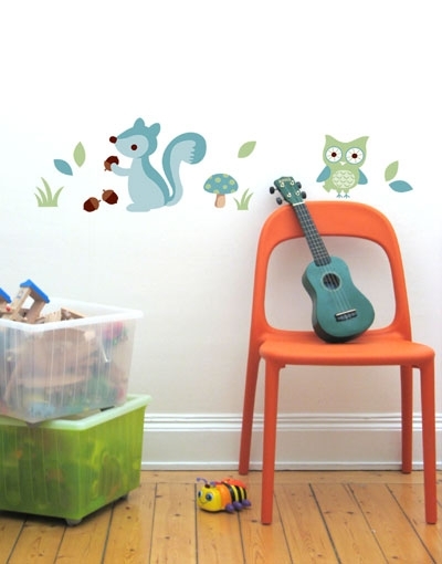 Ideas creativas de decoración infantil con pegatinas vinilos infantiles2 Ideas creativas de decoración infantil con pegatinas
