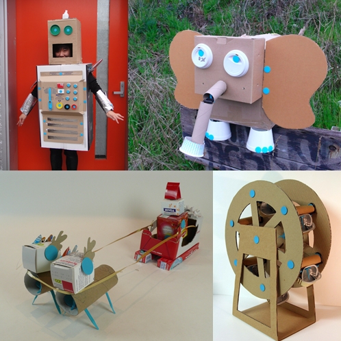 Makedo, jugar a construir reciclando Makedo Juego Construccion Makedo, jugar a construir reciclando