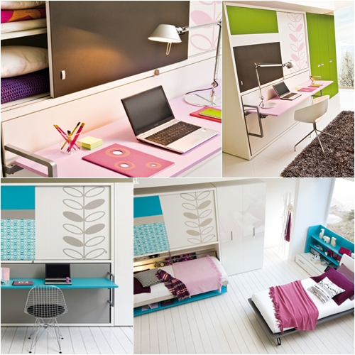 habitacion juvenil 3 Habitaciones Juveniles convertibles