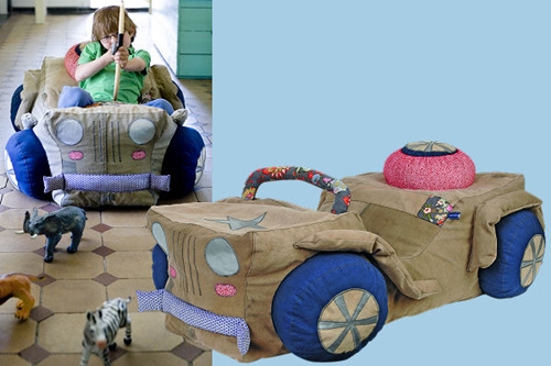 pouf infantiles Poufs para aventureros