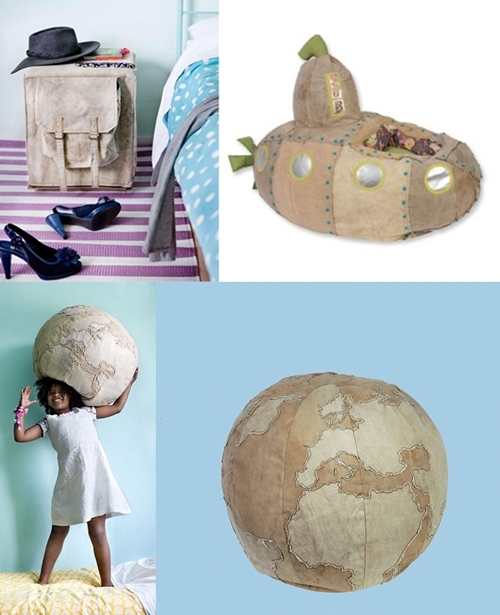 poufs decoracion infantil Poufs para aventureros
