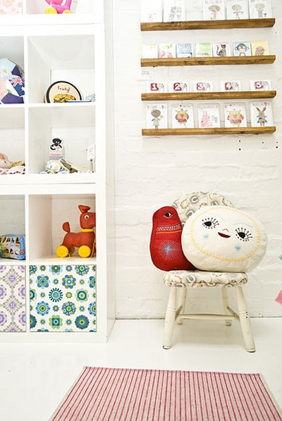 Customizando las estanterías infantiles estanteria ikea customizada Customizando las estanterías infantiles