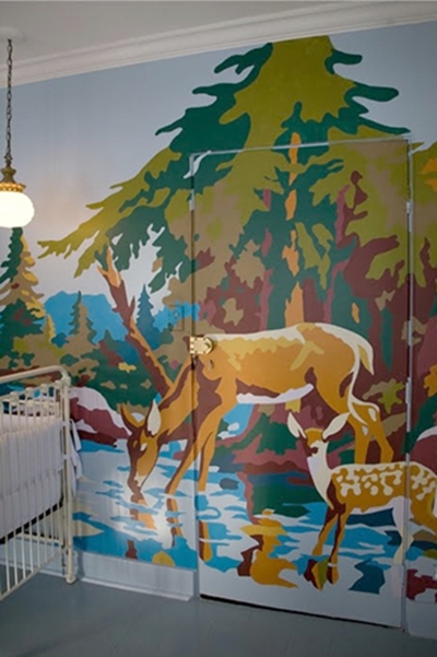 murales infantiles 1 Como hacer un mural infantil con la técnica de los números.