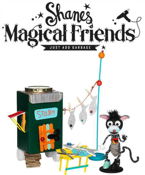 juguetes reciclados copia juguetes reciclados copia Un mundo de juguetes reciclados con Shane y Panduro.