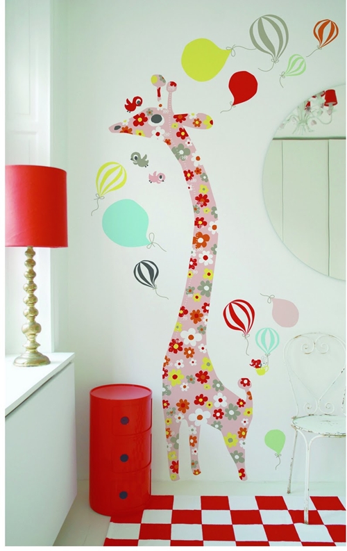 habitacion infantil color 3 Inspiración en rojo