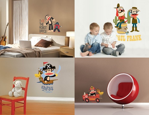 vinilos infantiles paul frank Stickers y Pegatinas infantiles de Paul Frank