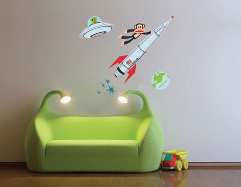 vinilos infantiles paul frank 2 vinilos infantiles paul frank 2 Stickers y Pegatinas infantiles de Paul Frank